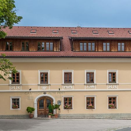 Hotel Alte Post Feistritz an der Gail Exterior foto