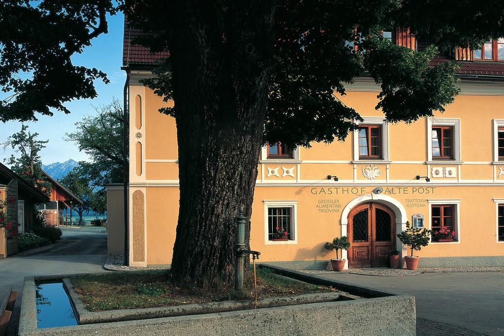 Hotel Alte Post Feistritz an der Gail Exterior foto