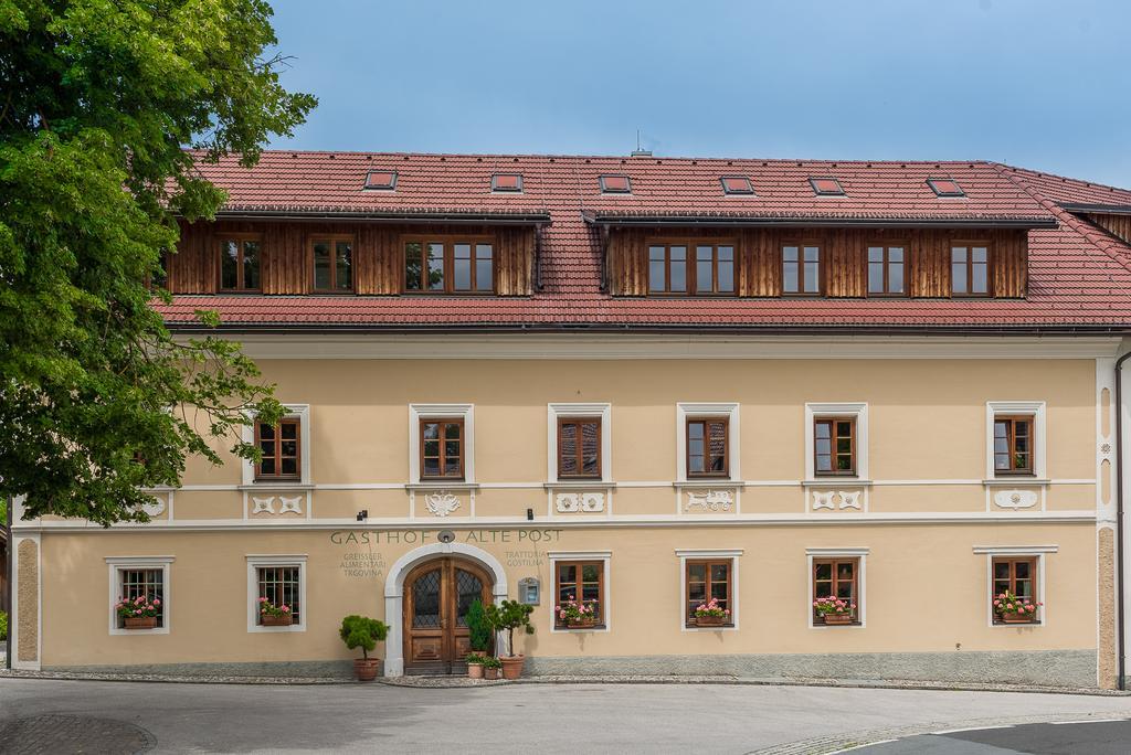 Hotel Alte Post Feistritz an der Gail Exterior foto