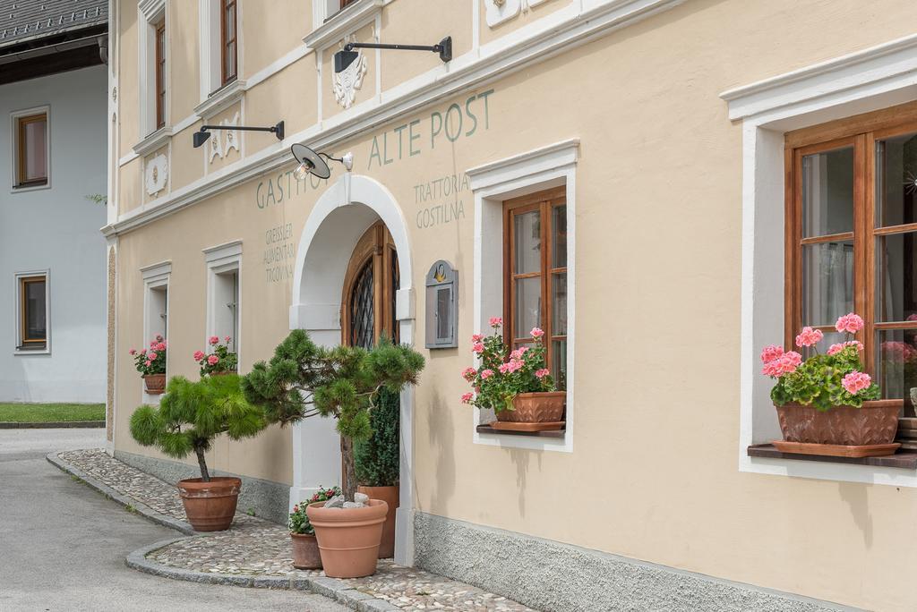 Hotel Alte Post Feistritz an der Gail Exterior foto